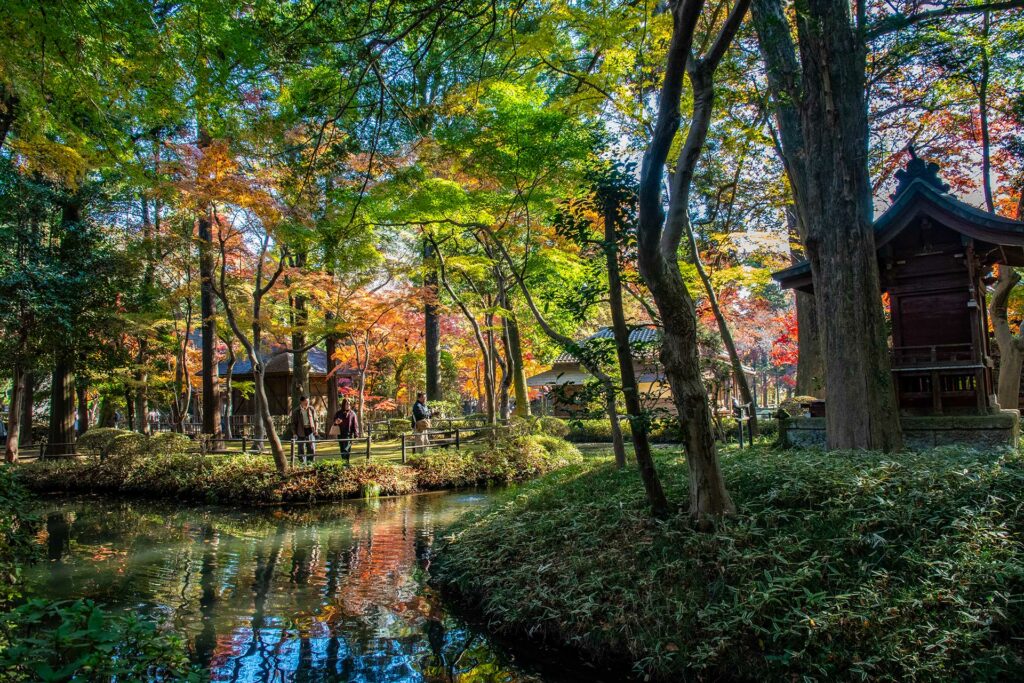 金鳳山平林寺放生池