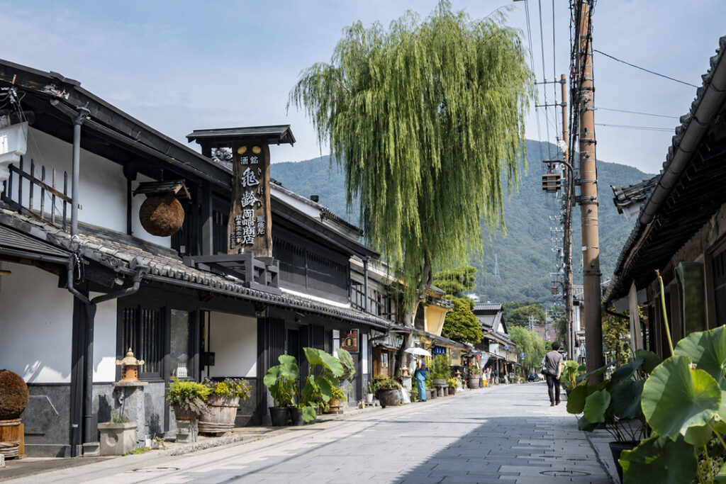 旧北国街道柳町