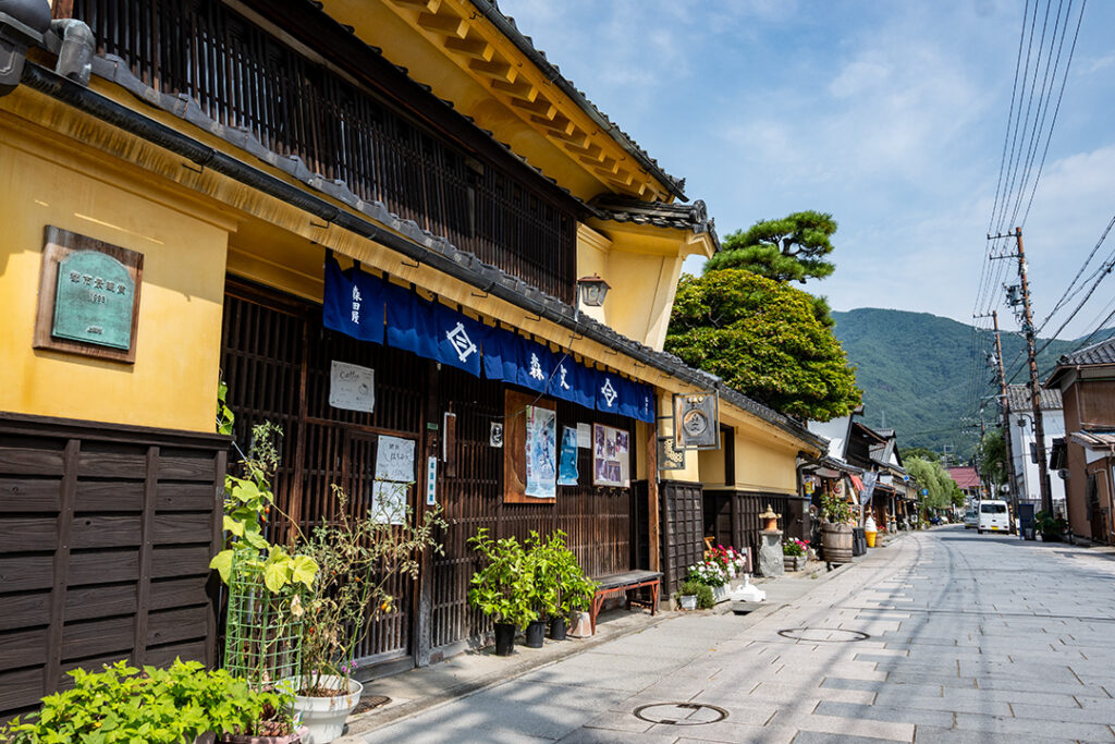旧北国街道柳町